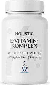 E - Complexo de Vitaminas Vitamina E 30 cápsulas HOLÍSTICAS